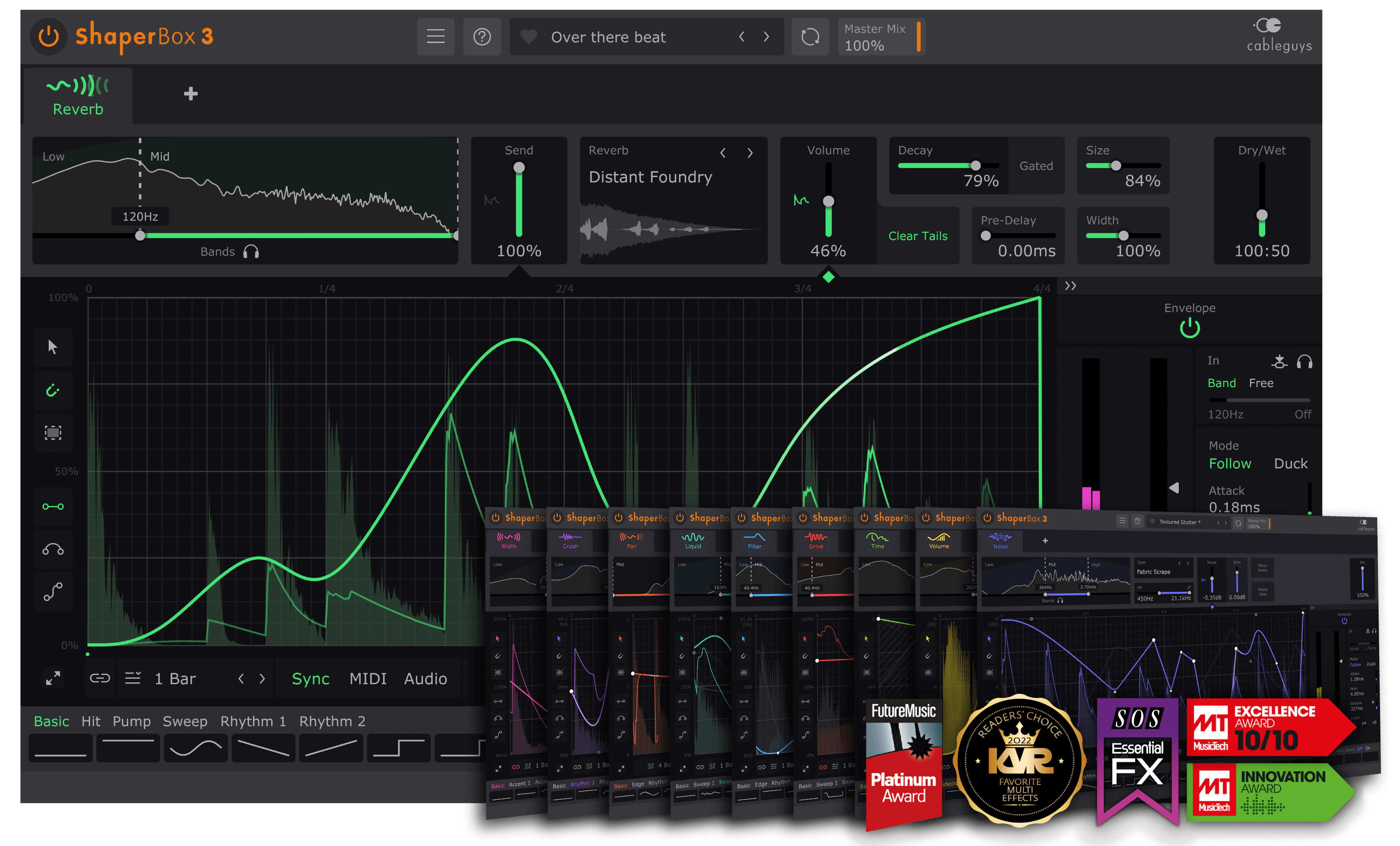 Cableguys NoiseShaper: Sound Demos (No Talking) 