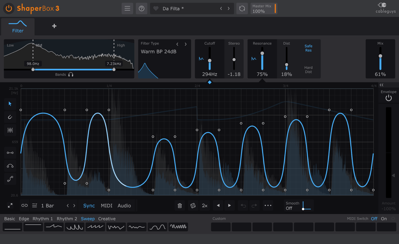 FilterShaper Core product image